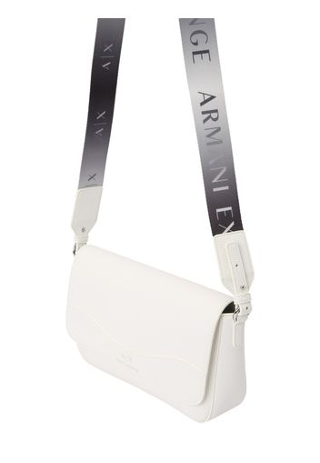 ARMANI EXCHANGE Borsa a tracolla  grigio scuro / bianco