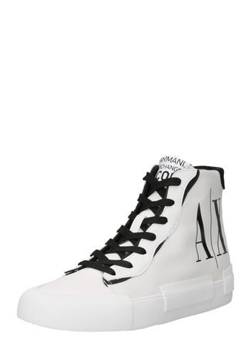 ARMANI EXCHANGE Sneaker alta  nero / bianco