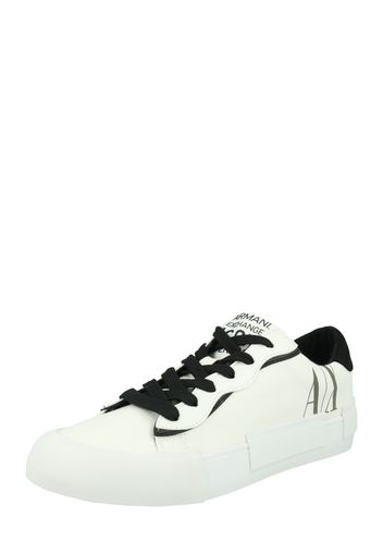 ARMANI EXCHANGE Sneaker bassa  grigio chiaro / nero / bianco