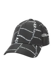 ARMANI EXCHANGE Cappello da baseball  nero / bianco