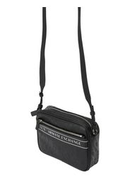 ARMANI EXCHANGE Borsa a tracolla  nero / bianco