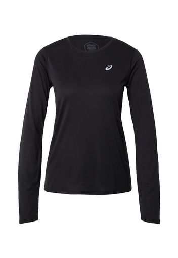 ASICS Maglia funzionale  nero / bianco