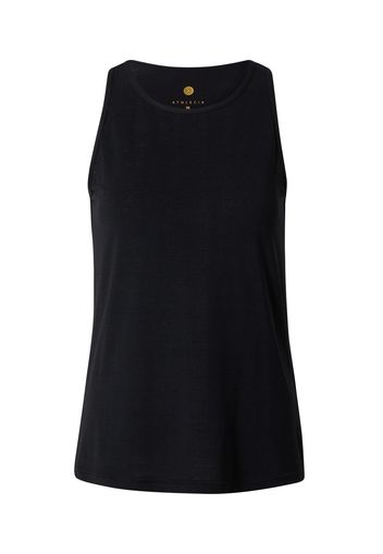 Athlecia Top sportivo  nero sfumato