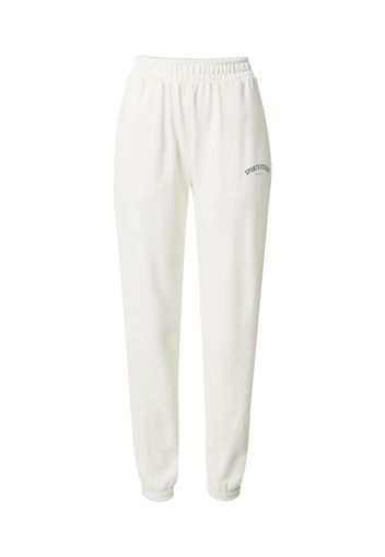 Athlecia Pantaloni sportivi  verde scuro / bianco