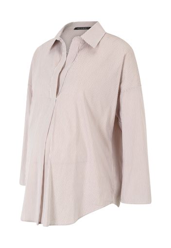 Attesa Camicia da donna 'OLIVIA R'  beige / bianco