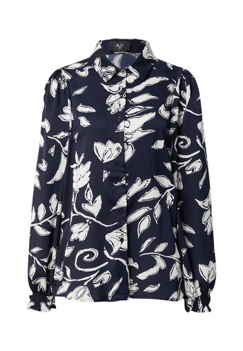 AX Paris Camicia da donna  navy / bianco