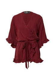 AX Paris Camicia da donna  rosso vino