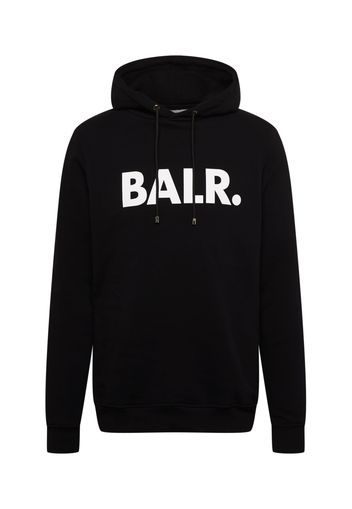 BALR. Felpa  nero / bianco