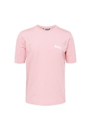 BALR. Maglietta  rosa / bianco
