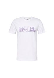 BALR. Maglietta 'Olaf'  lilla / bianco