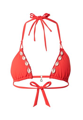 Banana Moon Top per bikini  rosso chiaro