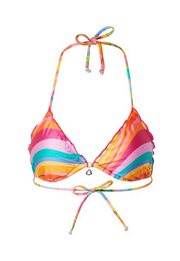 Banana Moon Top per bikini  giada / arancione / rosé / rosso