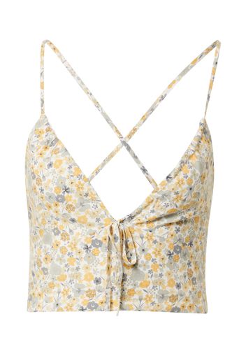 Bardot Top 'CINDY'  giallo / grigio / giallo chiaro / crema