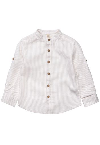 BASEFIELD Camicia  sabbia / bianco