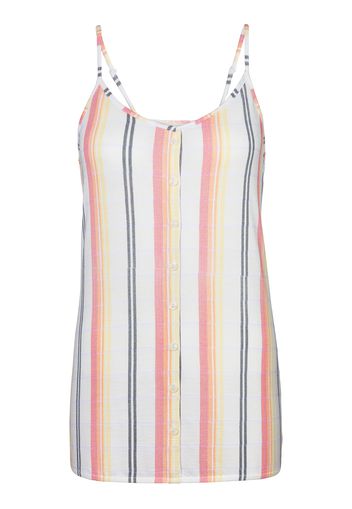 BEACH TIME Top  bianco / arancione / grigio