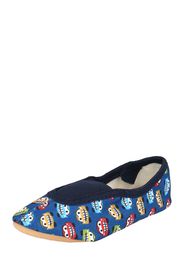 BECK Ciabatta 'Buzzer'  blu reale / blu chiaro / rosso / senape / kiwi