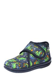 BECK Ciabatta 'Skate Dino'  blu scuro / verde / blu cielo / arancione