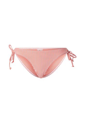 BeckSöndergaard Pantaloncini per bikini 'Striba Bibi'  rosso sangue / bianco