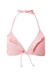 BeckSöndergaard Top per bikini  rosso pastello / bianco