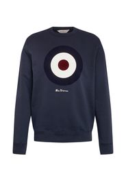 Ben Sherman Felpa 'FLOCK TARGET'  navy / bianco / bordeaux