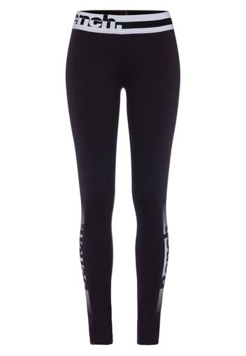 BENCH Leggings  nero / bianco