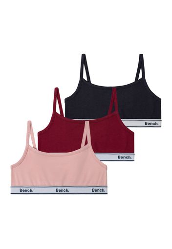 BENCH Reggiseno  bianco / nero / rosa / bordeaux