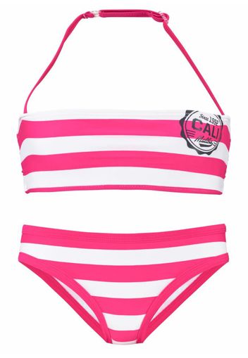 BENCH Bikini  rosa / nero / bianco