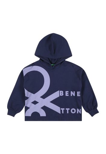 UNITED COLORS OF BENETTON Felpa  navy / lilla chiaro