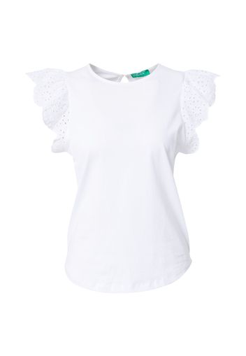 UNITED COLORS OF BENETTON Top  bianco