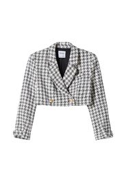 Bershka Blazer  bianco / nero