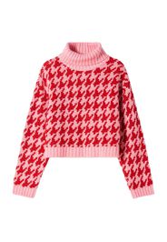 Bershka Pullover  rosa chiaro / rosso