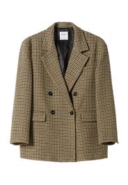 Bershka Blazer  beige / verde / nero