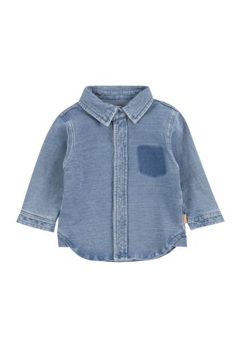 BESS Camicia  camello / blu denim