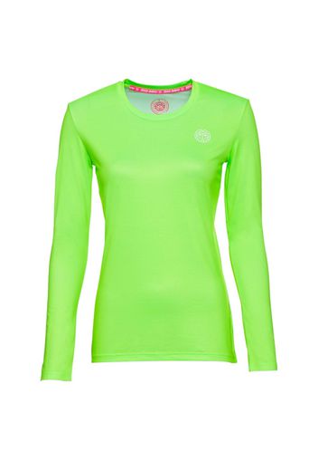 BIDI BADU Maglia funzionale 'Pia Tech'  verde neon / bianco