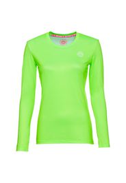 BIDI BADU Maglia funzionale 'Pia Tech'  verde neon / bianco