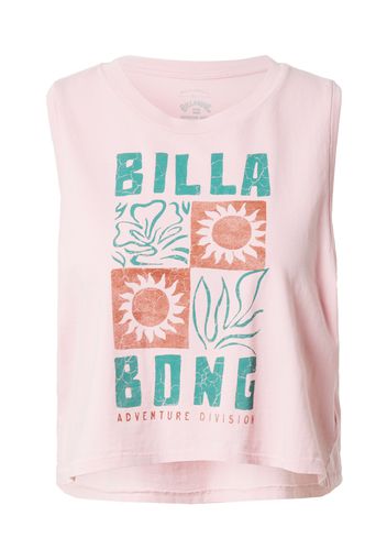 BILLABONG Top sportivo 'DIV'  petrolio / rosa / rosso