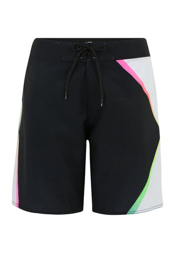 BILLABONG Pantaloncini da surf 'PRISM AIRLITE'  grigio chiaro / rosa chiaro / nero / bianco