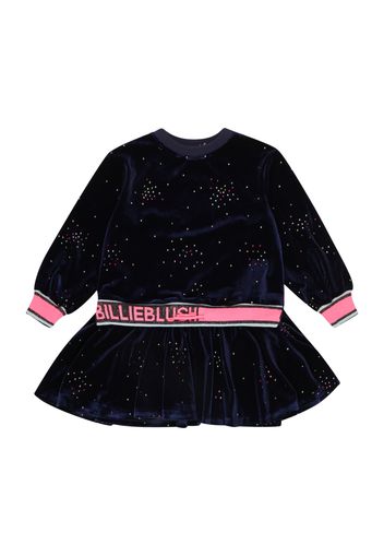 Billieblush Abito  navy / rosa chiaro / nero / bianco