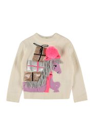 Billieblush Pullover  avorio / lilla chiaro / rosa neon / nero