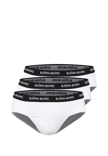 BJÖRN BORG Slip  bianco / nero