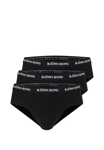 BJÖRN BORG Slip  nero / bianco