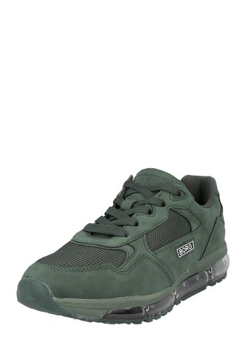 BJÖRN BORG Sneaker 'X500'  verde scuro / nero / bianco