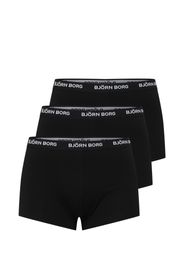 BJÖRN BORG Pantaloncini intimi sportivi  nero / bianco