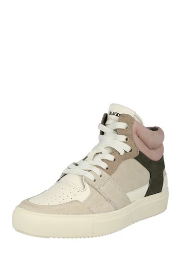 BLACKSTONE Sneaker alta  beige / nero / crema / rosé