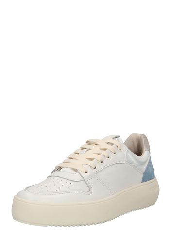 BLACKSTONE Sneaker bassa 'Riley'  blu fumo / bianco