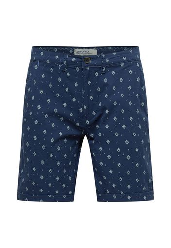 BLEND Pantaloni  navy / bianco