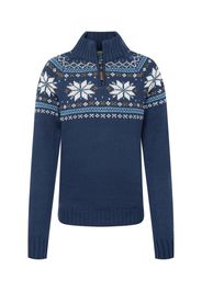 BLEND Pullover  blu scuro / bianco / blu chiaro