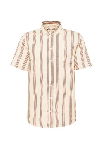 BLS HAFNIA Camicia 'Balboa 2'  marrone chiaro / bianco / offwhite