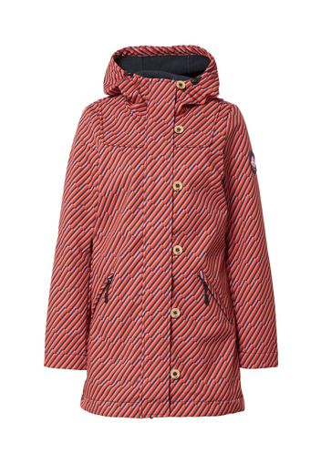 Blutsgeschwister Cappotto funzionale 'Wild Weather'  blu scuro / rosa / rosso / nero