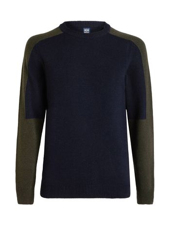 Boggi Milano Pullover  navy / cachi